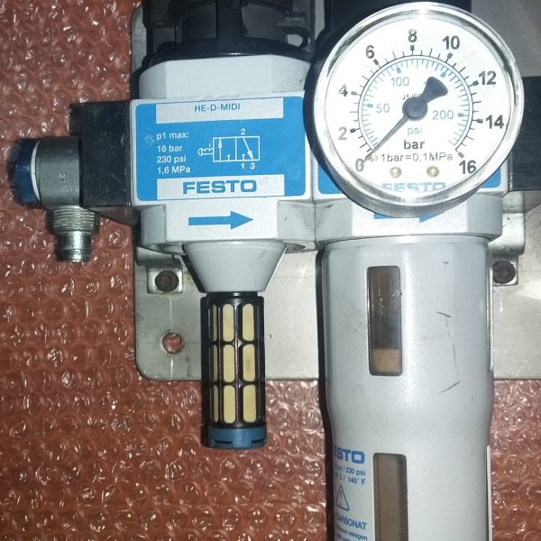 Servis Birimi Kombinasyonu Festo 185737 LFR-3-8-D-MIDI-KC