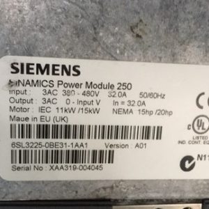 Siemens 6SL3225-0BE31-1AA1