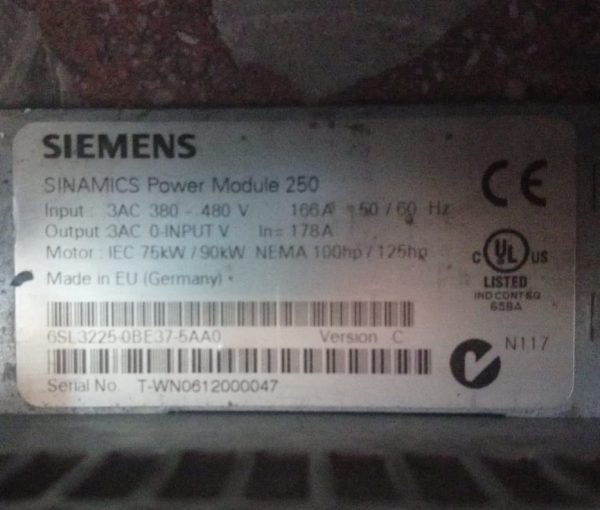 Siemens SINAMICS G120 POWER MODULE PM250