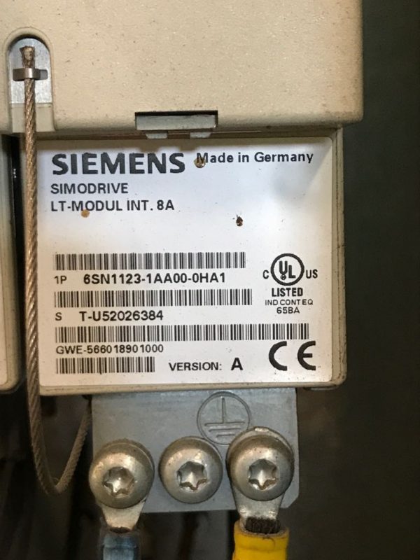 LT Module 8A Siemens Siemens 6SN1123-1AA00-0HA1